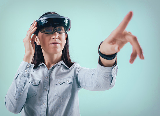 creative studio that develops custom AR and VR software for AR glasses