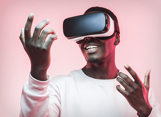 creative studio that develops custom AR and VR software for stand-alone headsets.